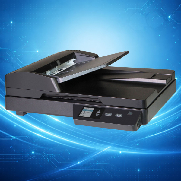 Avision AD136N Einzugscanner mit Flachbettscanner USB3.2 & LAN